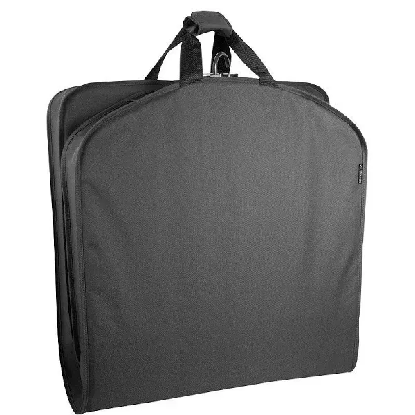 WallyBags&amp;#174<wbr/>; 40” Deluxe Travel Garment Bag Black