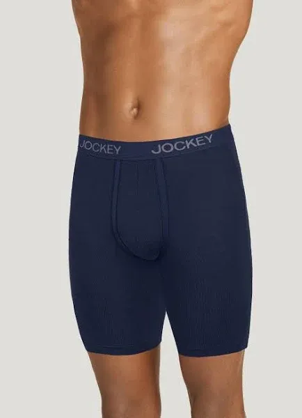 Jockey Chafe Proof Pouch Ultra Soft Modal 8.5" Long Leg Boxer Brief