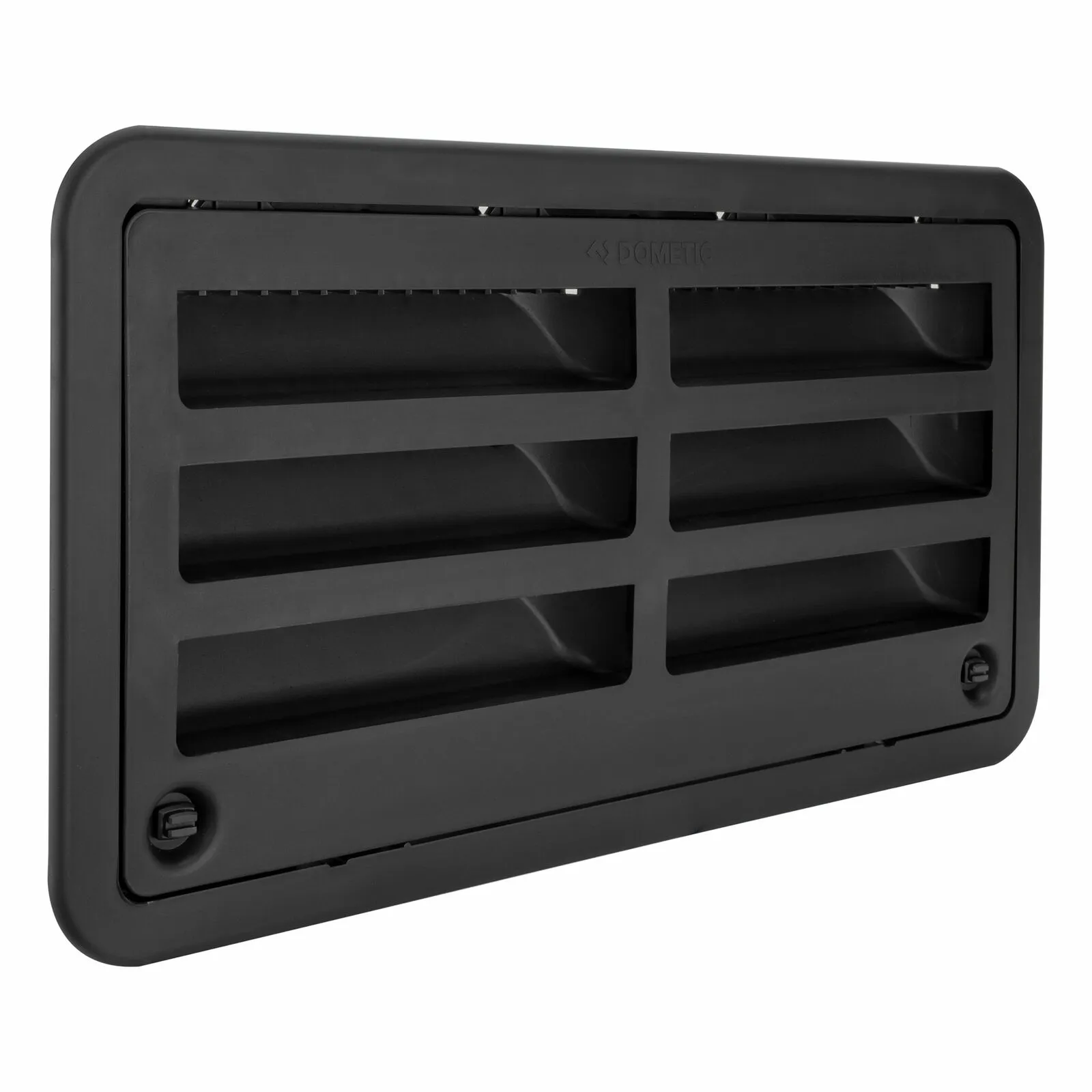 Dometic 3316941.005, OEM Refrigerator Side Vent, 24&#034; Rectangular, Black, DS