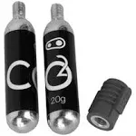 Crank Brothers CO2 20g Cartridges (2 Units) with Inflator