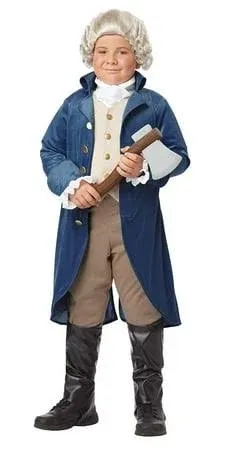 George Washington Kids Costume