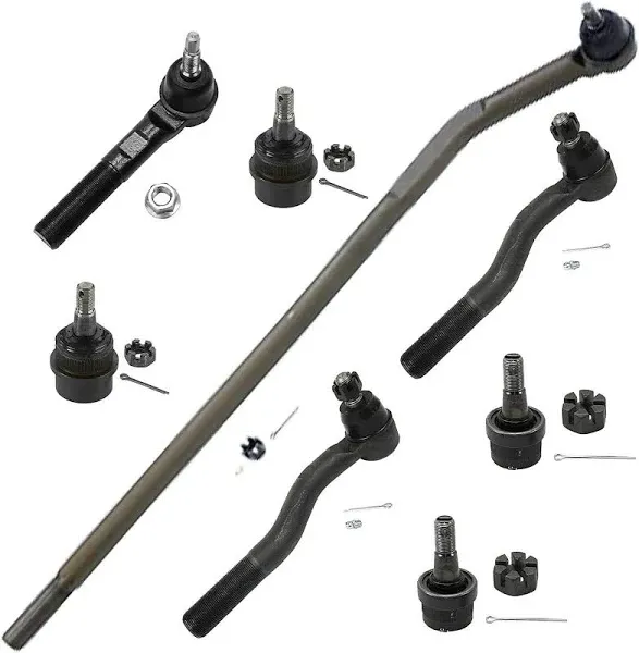 Front Tie Rod End and Drag Link Kit For 07-17 Jeep Wrangler HS15F4