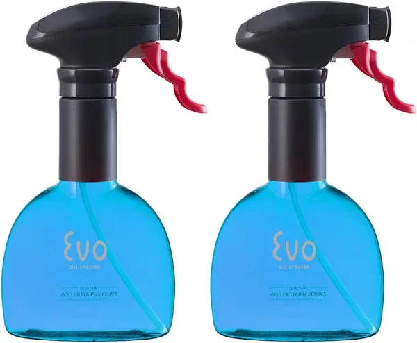 Evo 8 Ounce Mini Oil Sprayer, Set of 2 Blue