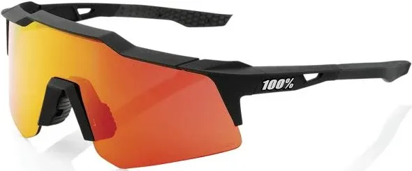 100% Speedcraft Xs Sunglasses Black/Red