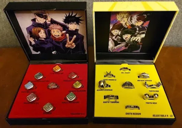 My Hero Academia 9-Piece Rings Set