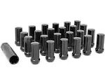 Rough Country Lug Nut Set M14x1.5 | Black | Set of 32 - 141532BLK