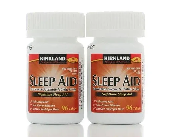 Kirkland Signature Sleep Aid 25 mg