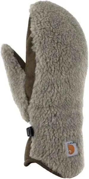 Carhartt Women's Insulated Sherpa Mittens, Desert Sand, M - GFO683-WDRTSND-M | Blain's Farm & Fleet