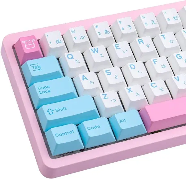 Keycaps 140 Keys PBT Dye-Sublimatio<wbr/>n Milk Keycap Cherry Profile Cute keycaps ...