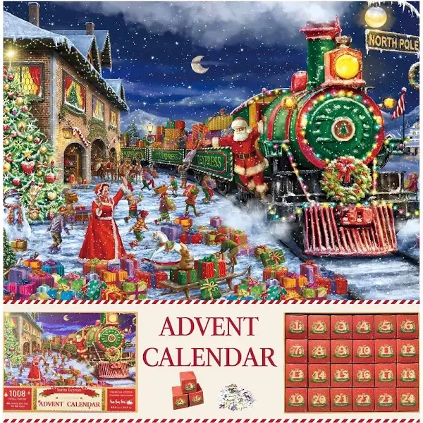 Christmas Advent Calendar 2024 Jigsaw Puzzle