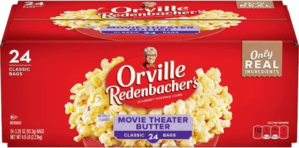 Orville Redenbacher's Movie Theater Butter Microwave Popcorn