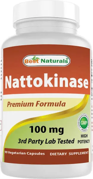 Best Naturals Nattokinase, 2000 Fu, 100 mg, 90 Vegetarian Capsules