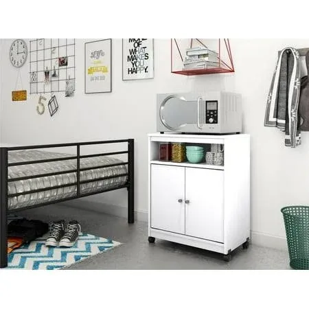 Landry Microwave Cart, Multiple Colors