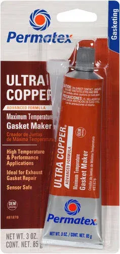 Permatex Ultra Copper RTV Silicone Gasket Maker