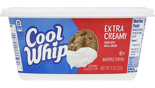 Cool Whip Whipped Topping, Extra Creamy