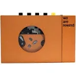 We Are Rewind Player Portable Cassette Orange