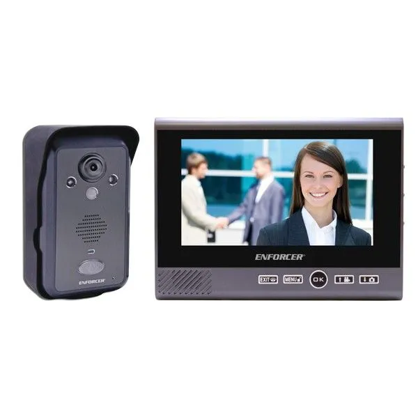 Seco-Larm Enforcer Wireless Video Door Phone Kit