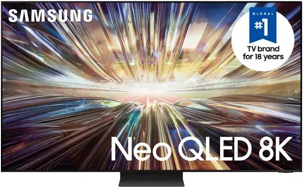 Samsung 85" QN850D Neo QLED 8K Smart TV with 5-Year Coverage