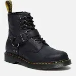 Dr. Martens 1460 Hardware Antique Leather Women's Black Boots - Size 6