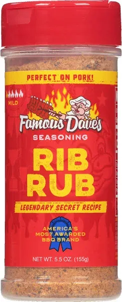 Famous Dave's Rib Rub Seasoning