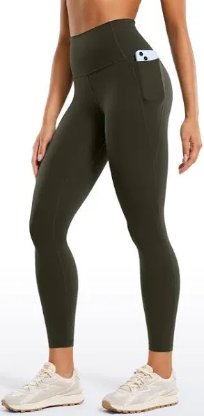 CRZ YOGA Womens Yoga Leggings 25" with Pockets