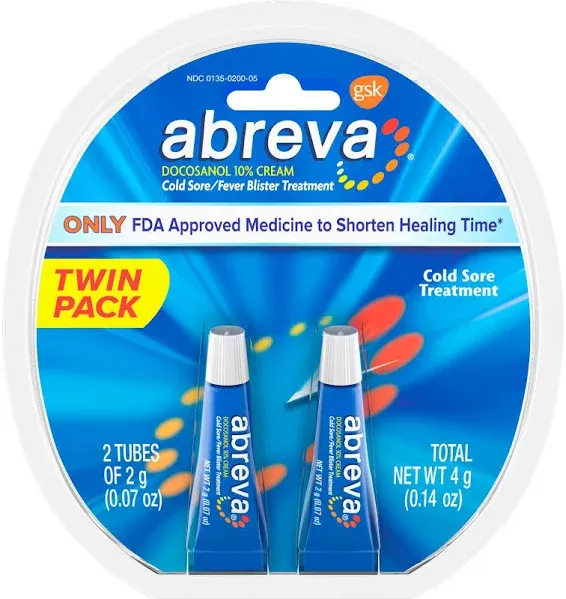 Abreva Cold Sore Fever Blister Treatment