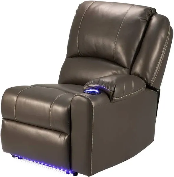 Thomas Payne 759232 Millbrae 30" x 38" x 40" RV Modular Theater Seating Left Hand Recliner