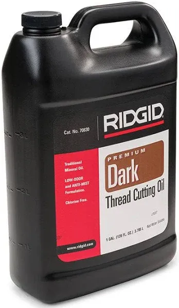 Ridgid 70830 Dark Thread Cutting Oil