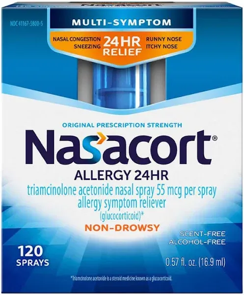 Nasacort 24HR Allergy Nasal Spray