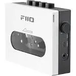 FiiO CP13 Portable Cassette Tape Player 3.5mm Earphone Jack (White/Black)