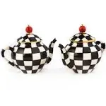 MacKenzie-Childs Courtly Teapot Salt & Pepper Set