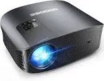 Goodee Projector 4K with WiFi and Bluetooth Supported, FHD 1080p Mini Projector for Outdoor Moives, 5G Video Projector for Home Theater Dolby Audio