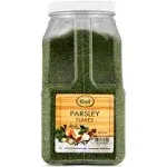 Gel Spice Parsley Flakes Food Service Size 16oz (1lb)