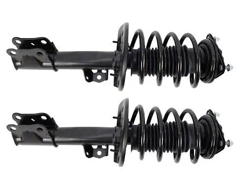 TRQ Front Strut & Coil Spring Assembly Set Driver & Passenger Sides Compatible with 15-22 Ford Mustang