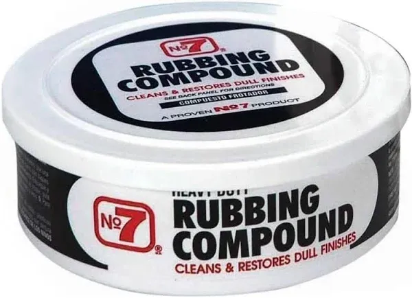 NO. 7, 10 oz Paste  Rubbing Compound