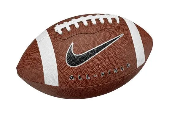 NIKE OFFICIAL NFHS STAMPED GAME FOOTBALL SIZE 9 HIGH SCHOOL COLLEGIAT COMPOSITE