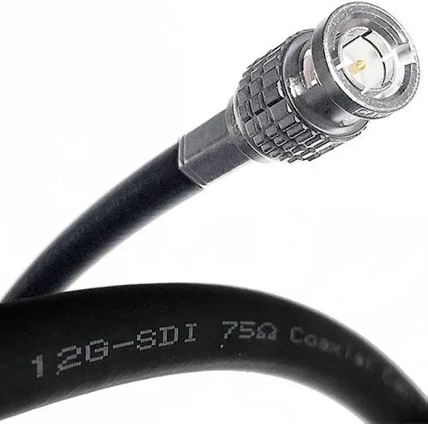 Canare 12G-SDI 4K UHD Single-Channel BNC Cable (6&#039;)