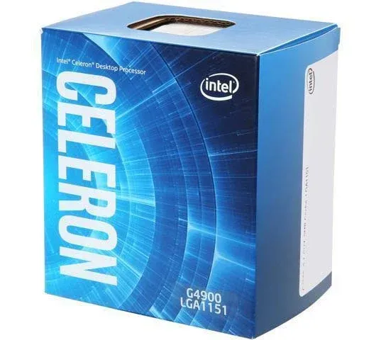 Intel Celeron G4900 3.1GHz LGA1151 (300 Series) Coffee Lake Desktop Processor