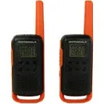 Motorola Talkabout T275 Sportsman Edition Frs/gmrs 2-Way Radio (Orange, 2-Pack)