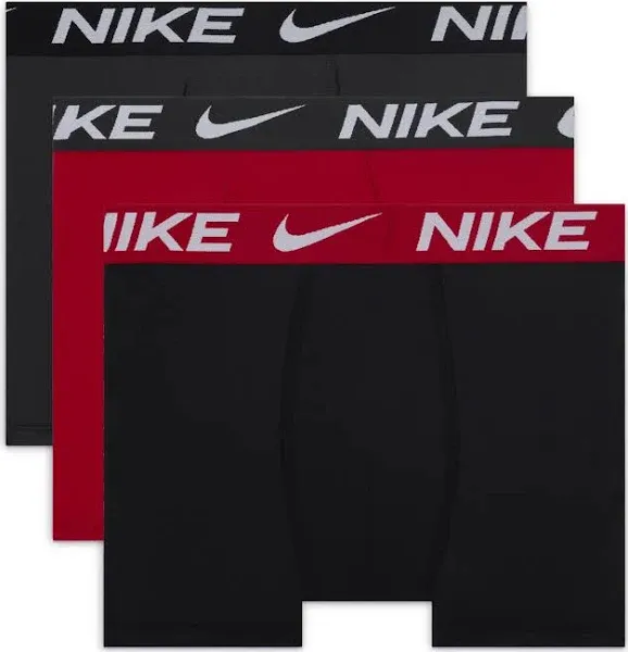 Nike Boys 3 Pack Logo Boxer Briefs