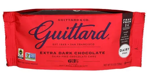 Guittard Baking Chips, Dark Chocolate (11.5 oz)