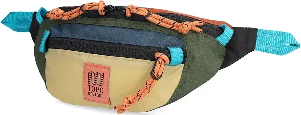 Topo Designs Mountain Waist Pack, Mustard/Clay