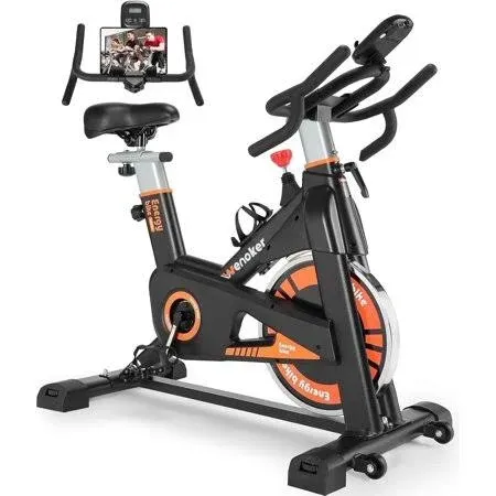 Bike, WENOKER Indoor Cycling Bike/Brake Pad Stationary Bike for Home, Indoor Bik