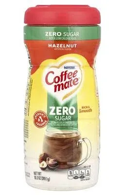 Coffee Mate - Sugar Free Hazelnut Creamer - 289g