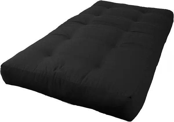 Blazing Needles 8 in. Renewal Twill Futon Mattress