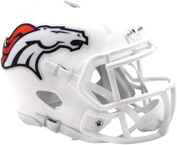 Denver Broncos Riddell 2024 On-Field Alternate Speed Mini Football Helmet