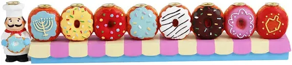 Zion Judaica Menorah Doughnuts