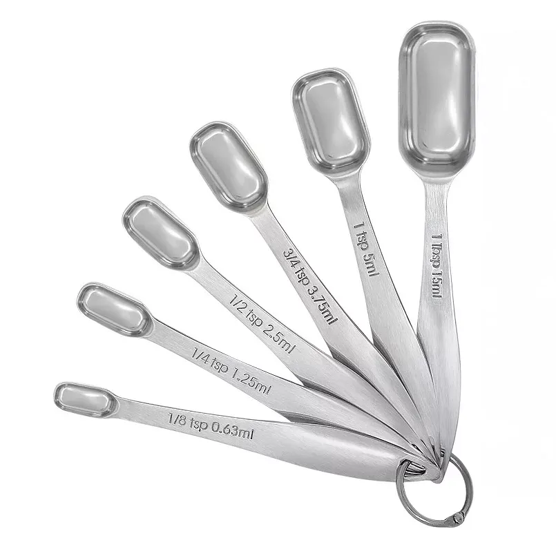 Zulay Kitchen Heavy Duty Stainless Steel Measuring Spoons