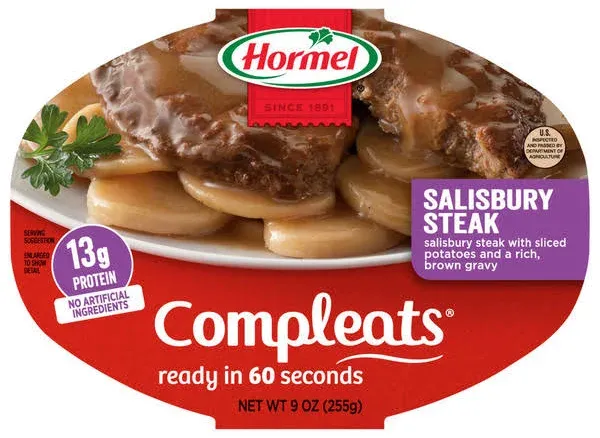 Hormel Compleats Salisbury Steak