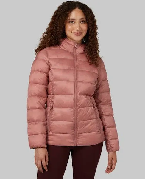 32 Degrees Women's Lightweight Packable Hooded Jacket